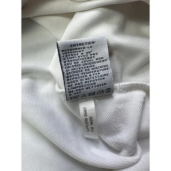 Ralph Lauren Golf Womens Small White Long Sleeve 1/2 Zip Pullover White Solid - Picture 8 of 8